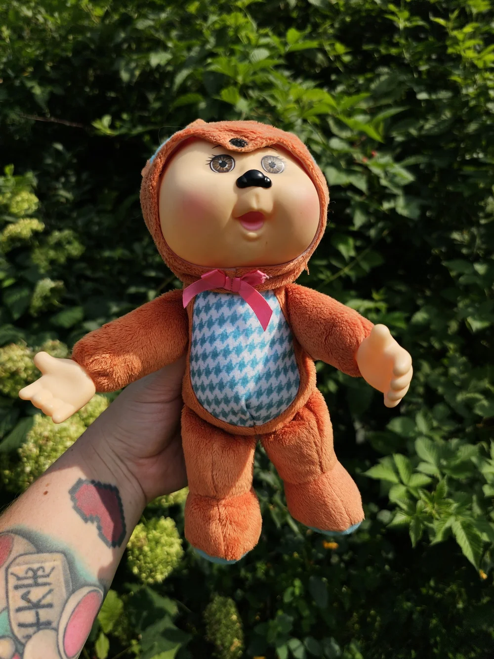 2017 Y2K Cabbage Patch Kids Cuties Plush Fox Costume Edition Nostalgia